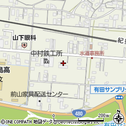 和歌山県有田市新堂130周辺の地図