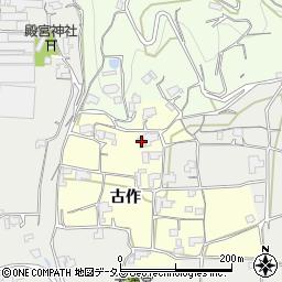 徳島県美馬市脇町大字猪尻古作55周辺の地図