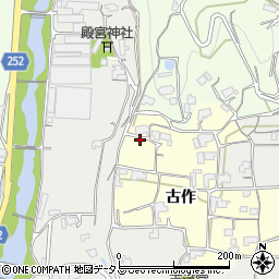 徳島県美馬市脇町大字猪尻古作35周辺の地図