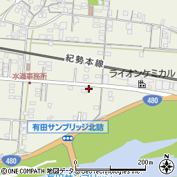 和歌山県有田市新堂214周辺の地図