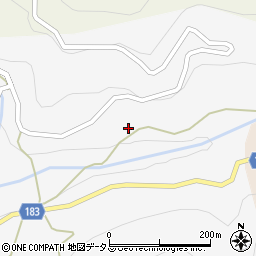 和歌山県有田郡有田川町尾上125周辺の地図