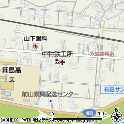 和歌山県有田市新堂133-1周辺の地図