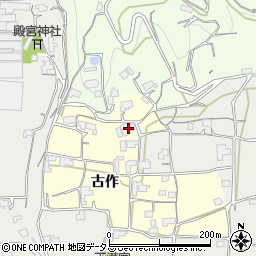 徳島県美馬市脇町大字猪尻古作54周辺の地図