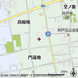 徳島県徳島市国府町井戸高輪地25周辺の地図