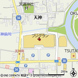 ハニーズ徳島石井店周辺の地図