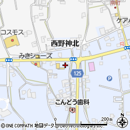 徳島大正銀行市場支店周辺の地図