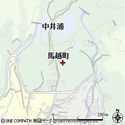 三重県尾鷲市馬越町周辺の地図