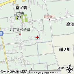 徳島県徳島市国府町井戸北屋敷117周辺の地図