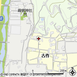 徳島県美馬市脇町大字猪尻古作42周辺の地図