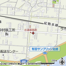 和歌山県有田市新堂223周辺の地図