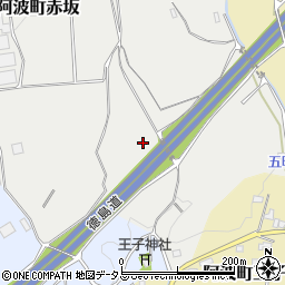 徳島自動車道周辺の地図