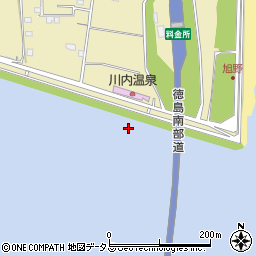 鳴門徳島自転車道周辺の地図