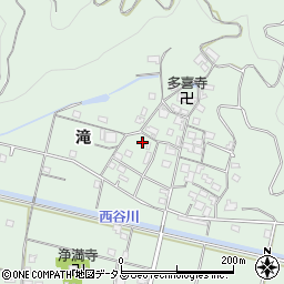 和歌山県有田市宮原町（滝）周辺の地図