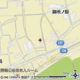 徳島県阿波市市場町大野島江ノ島125周辺の地図