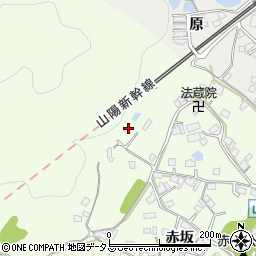 山口県山口市嘉川赤坂28周辺の地図