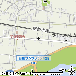 和歌山県有田市新堂207-1周辺の地図