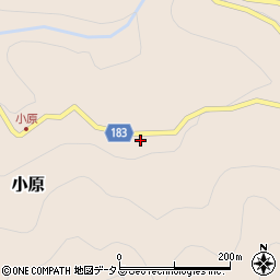 和歌山県有田郡有田川町小原310周辺の地図