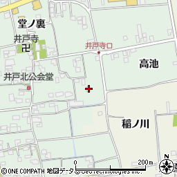 徳島県徳島市国府町井戸北屋敷124周辺の地図