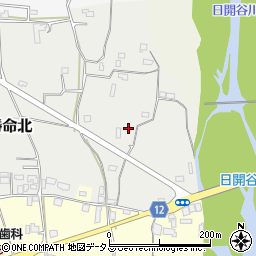 徳島県阿波市阿波町勝命北242周辺の地図