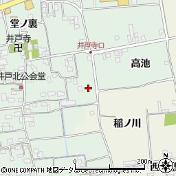 徳島県徳島市国府町井戸北屋敷127周辺の地図