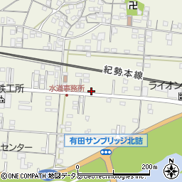 和歌山県有田市新堂203周辺の地図