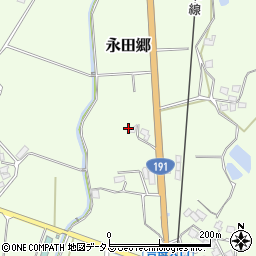 山口県下関市永田郷841周辺の地図