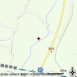 横曽根川周辺の地図