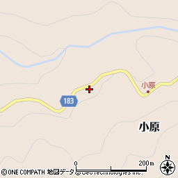 和歌山県有田郡有田川町小原239周辺の地図