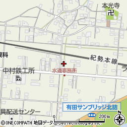 和歌山県有田市新堂199周辺の地図