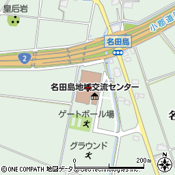 山口市役所　名田島地域交流センター周辺の地図
