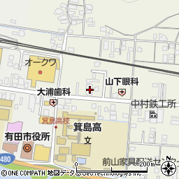 和歌山県有田市新堂51-1周辺の地図