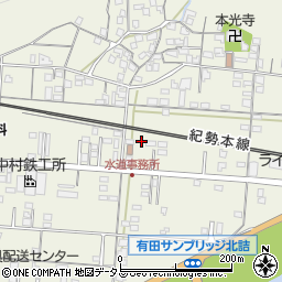 和歌山県有田市新堂200-3周辺の地図