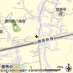 山口県周南市夜市536周辺の地図