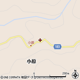 和歌山県有田郡有田川町小原221周辺の地図
