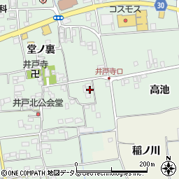徳島県徳島市国府町井戸北屋敷110周辺の地図