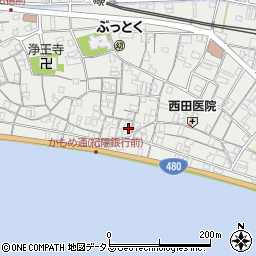 紀陽銀行箕島支店周辺の地図