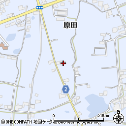 徳島県阿波市市場町香美原田209周辺の地図