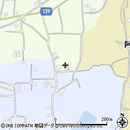 徳島県阿波市阿波町小倉65周辺の地図