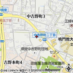 サミット　中吉野店周辺の地図