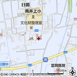 徳島市　南井上コミュニティ協議会周辺の地図
