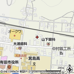 和歌山県有田市新堂39周辺の地図