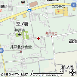 徳島県徳島市国府町井戸北屋敷109周辺の地図