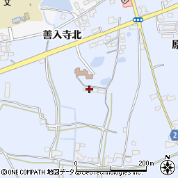 徳島県阿波市市場町香美原田324周辺の地図