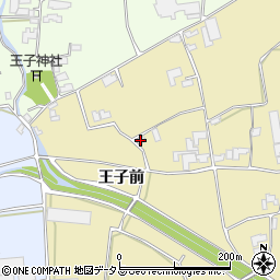 徳島県阿波市市場町大野島王子前周辺の地図