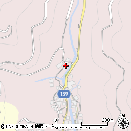和歌山県有田郡有田川町賢389周辺の地図