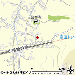 山口県周南市夜市44周辺の地図