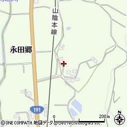 山口県下関市永田郷791周辺の地図