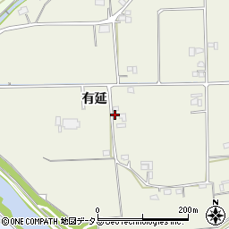 山口県岩国市玖珂町有延5547周辺の地図