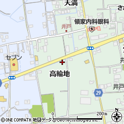 徳島県徳島市国府町井戸高輪地67周辺の地図