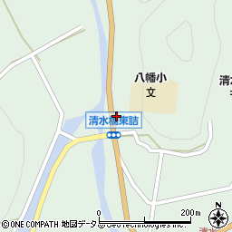 和歌山県有田郡有田川町清水297-2周辺の地図